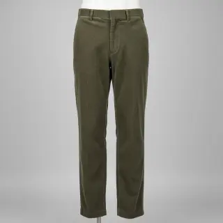 Kordbársony 6W WASHED STRETCH camo green