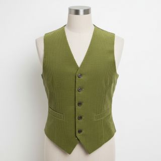 Kordbársony 6W WASHED STRETCH green