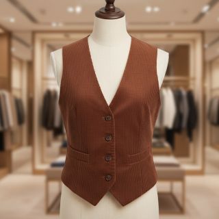 Kordbársony 6W WASHED STRETCH nutbrown