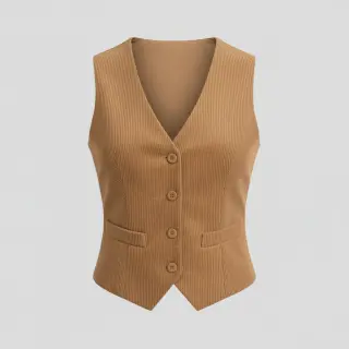 Kordbársony 6W WASHED STRETCH camel