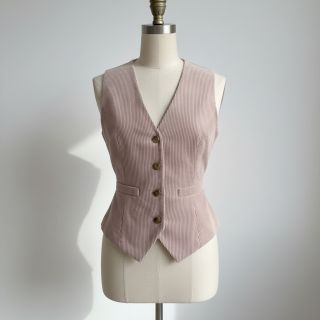 Kordbársony 6W WASHED STRETCH old pink