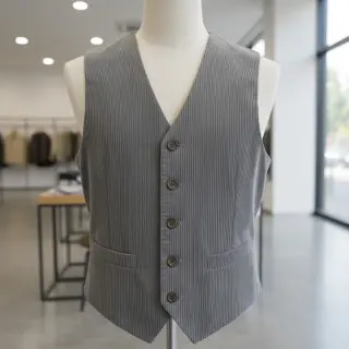 Kordbársony 6W COTTON TOUCH dark grey
