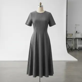 Kordbársony 6W COTTON TOUCH dark grey