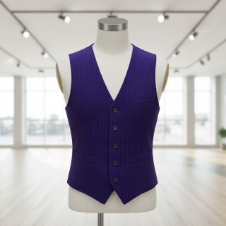 Kordbársony 6W COTTON TOUCH cobalt