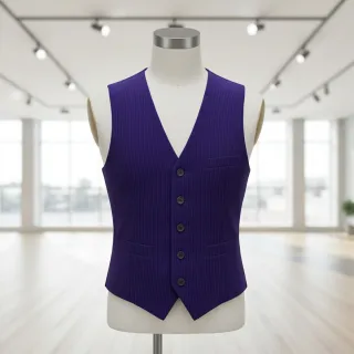 Kordbársony 6W COTTON TOUCH cobalt