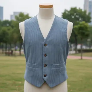Kordbársony 6W COTTON TOUCH light blue