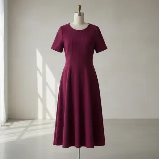 Kordbársony 6W COTTON TOUCH bordeaux
