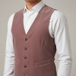 Kordbársony 6W COTTON TOUCH dark rose