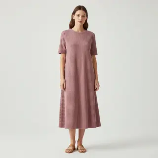Kordbársony 6W COTTON TOUCH dark rose