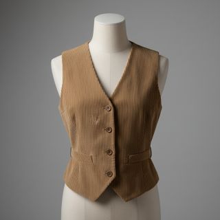 Kordbársony 6W COTTON TOUCH taupe