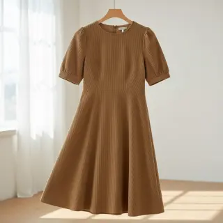 Kordbársony 6W COTTON TOUCH taupe