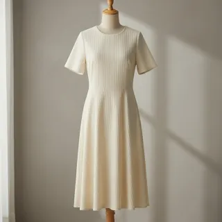 Kordbársony 6W COTTON TOUCH ecru