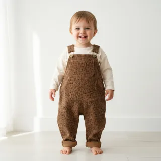 Kordbársony STRETCH Little deer taupe