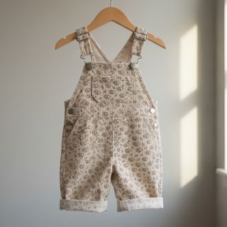 Kordbársony STRETCH Little hedgehog light sand