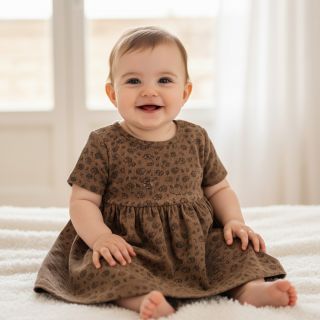 Kordbársony STRETCH Little hedgehog taupe