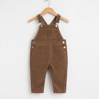 Kordbársony STRETCH Little clouds taupe