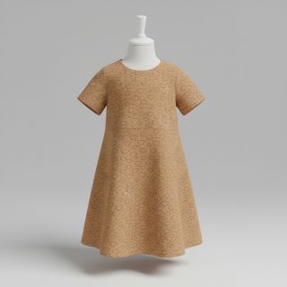 Kordbársony STRETCH Little clouds sand