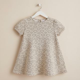 Kordbársony STRETCH Little clouds light sand