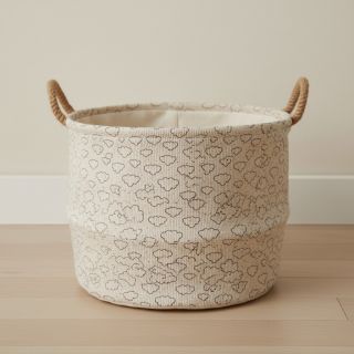 Kordbársony STRETCH Little clouds light sand