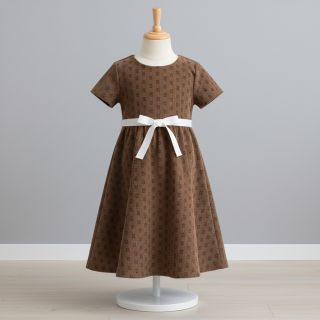 Kordbársony STRETCH Little bunny taupe