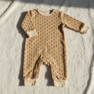 Kordbársony STRETCH Little flower sand