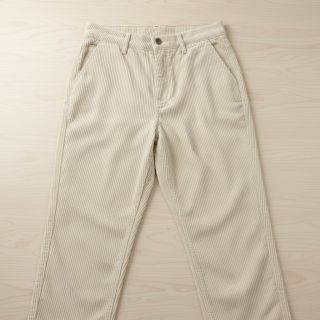 Kordbársony STRIPE ecru