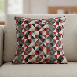 Dekorációs anyag Linenlook Big triangle red