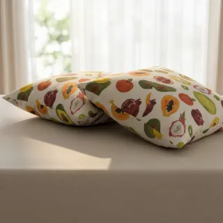 Dekorációs anyag Linenlook Fruit digital print