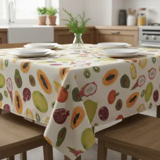 Dekorációs anyag Linenlook Fruit digital print