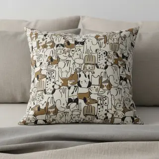 Dekorációs anyag Linenlook Dogs natural