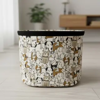 Dekorációs anyag Linenlook Dogs natural