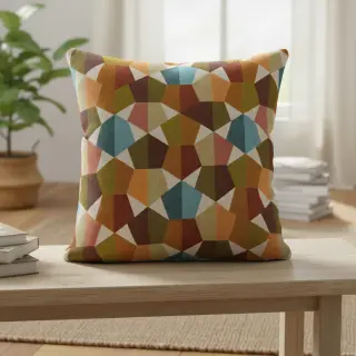 Dekorációs anyag jacquard Mustang multi