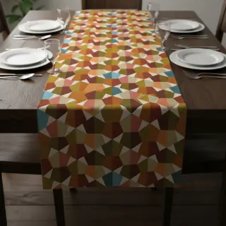 Dekorációs anyag jacquard Mustang multi