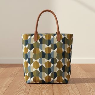 Dekorációs anyag jacquard Mustang blue