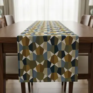 Dekorációs anyag jacquard Mustang blue