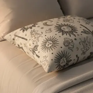 Dekorációs anyag jacquard Pygmalion ecru noir