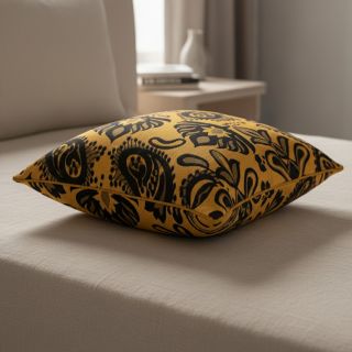 Dekorációs anyag jacquard Baccara gold