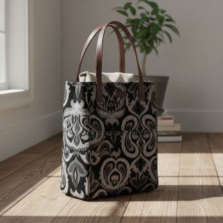 Dekorációs anyag jacquard Baccara argent