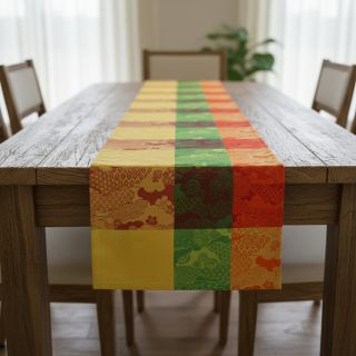 Dekorációs anyag FRENCH TABLE CLOTH JACQUARD Niwa allover summer