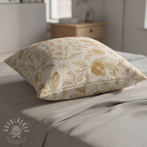 Dekorációs anyag RUSTIC VINTAGE PRINT Granata peanut