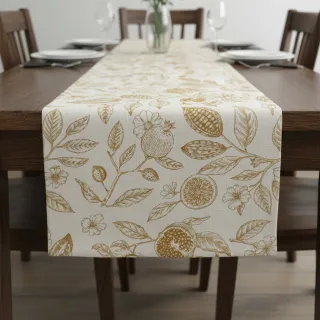 Dekorációs anyag RUSTIC VINTAGE PRINT Granata peanut