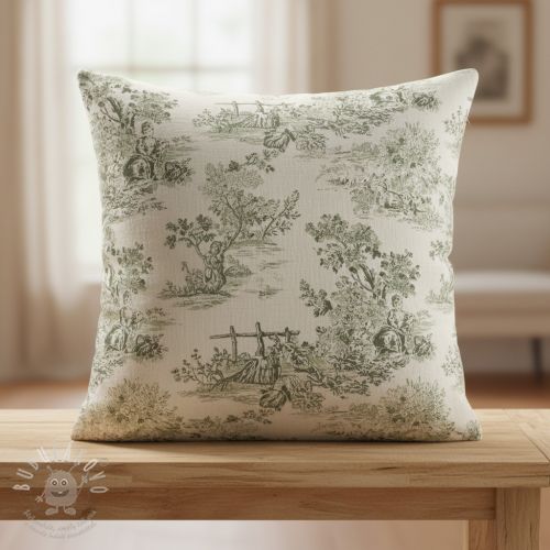 Dekorációs anyag RUSTIC VINTAGE PRINT Gabrielle kaki