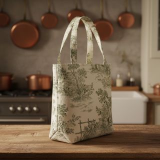 Dekorációs anyag RUSTIC VINTAGE PRINT Gabrielle kaki