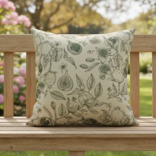 Dekorációs anyag RUSTIC VINTAGE PRINT Granata kaki