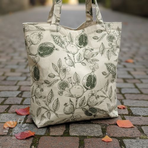 Dekorációs anyag RUSTIC VINTAGE PRINT Granata kaki