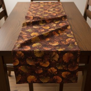 Dekorációs anyag VELVET Ginko Biloba Leaf