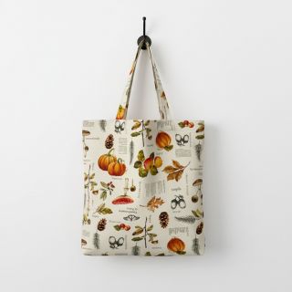 Dekorációs anyag premium Linenlook Fall Harvest Recipe digital print