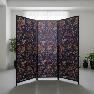 Dekorációs anyag jacquard Inaya bleu