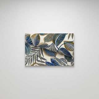 Dekorációs anyag jacquard Cacao allover bleu