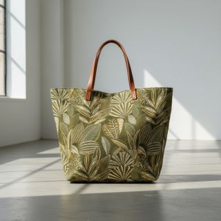 Dekorációs anyag jacquard Legende kaki